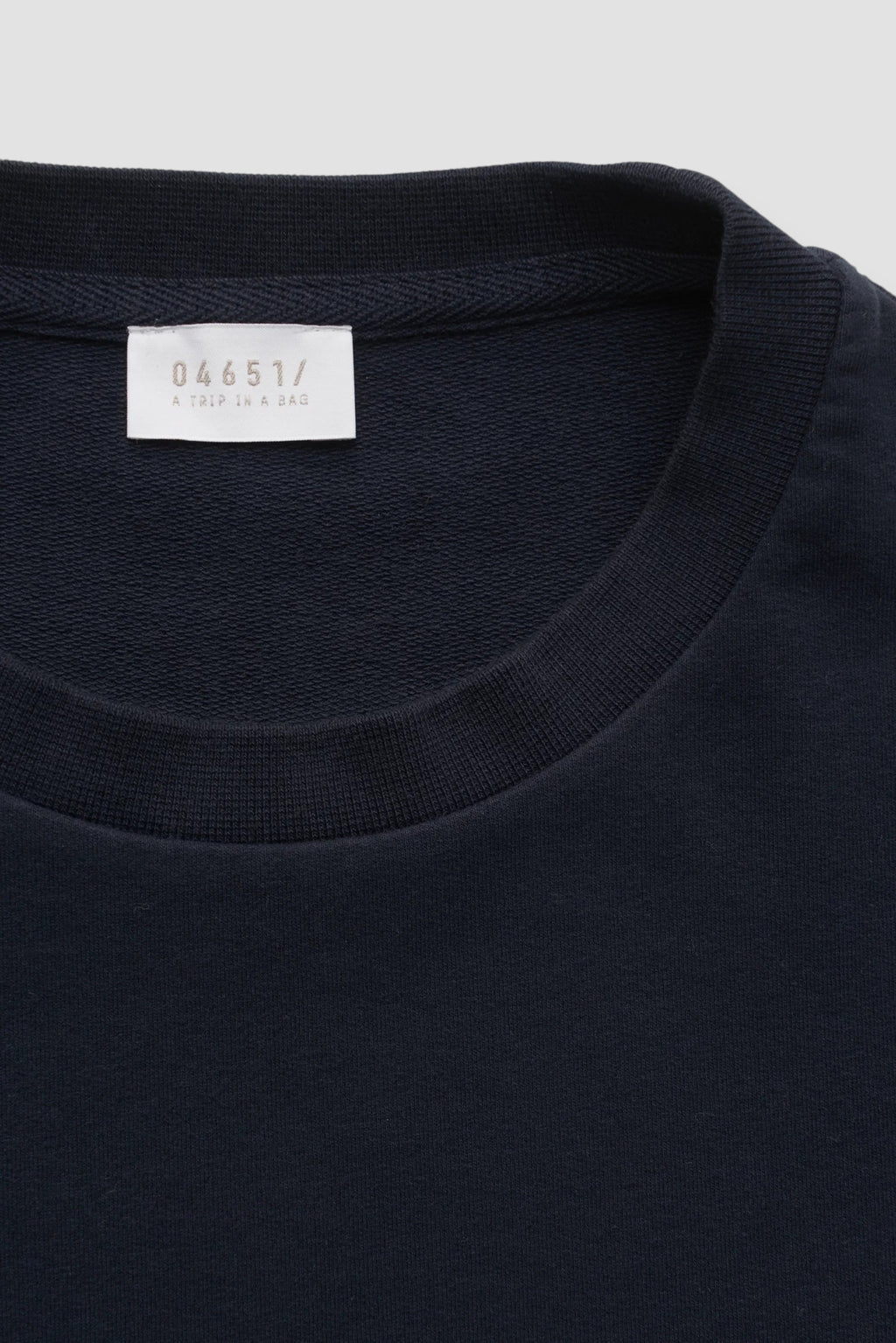 Trip in a bag crewneck shirt navy