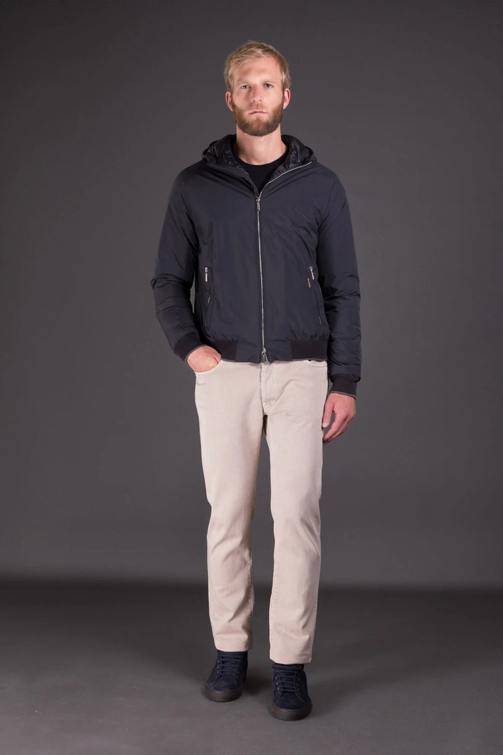 MooRER jacket - donkerblauw