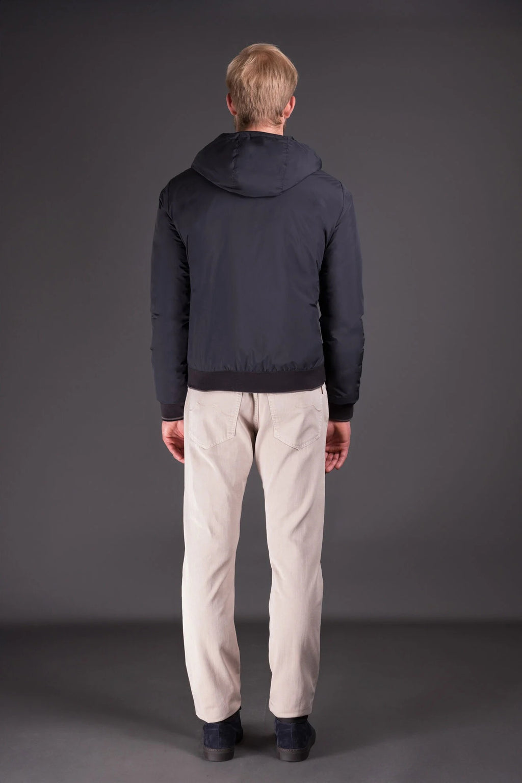 MooRER jacket - donkerblauw