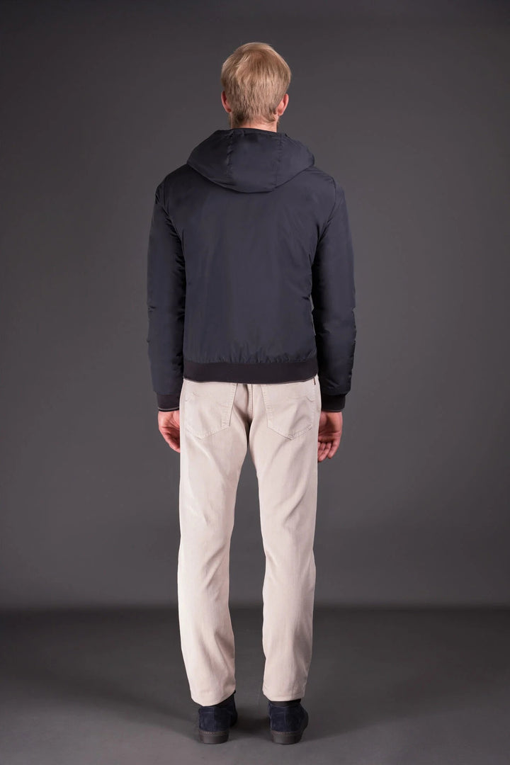 MooRER jacket - donkerblauw