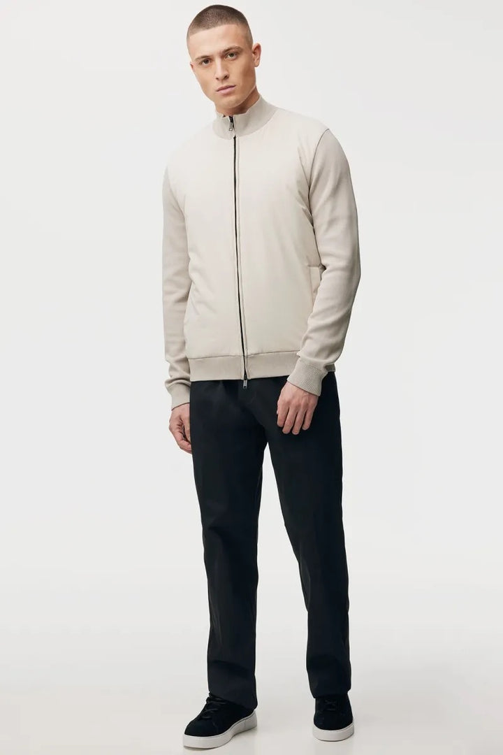 Genti jacket full zip - beige