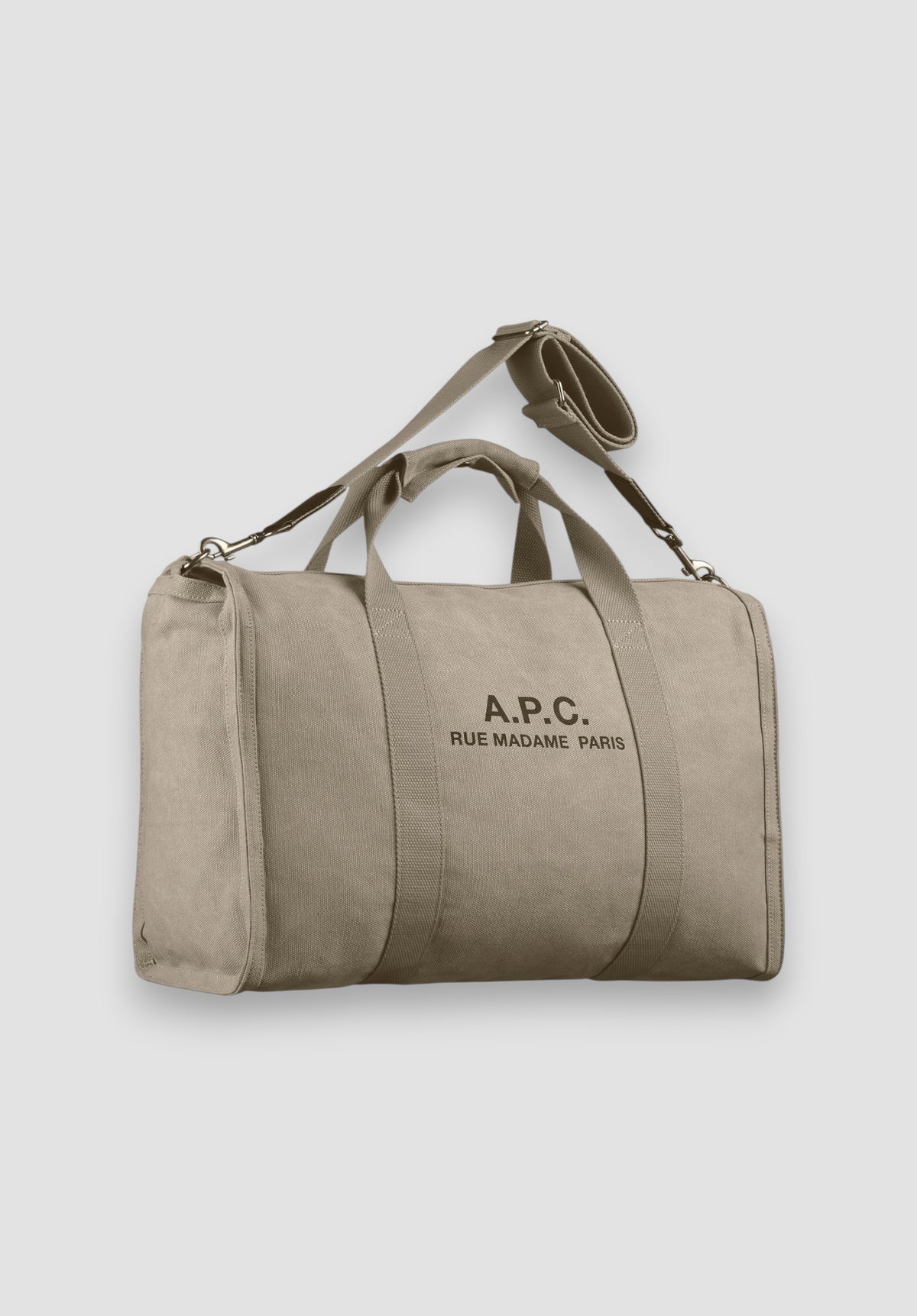 A.P.C. gym bag kaki