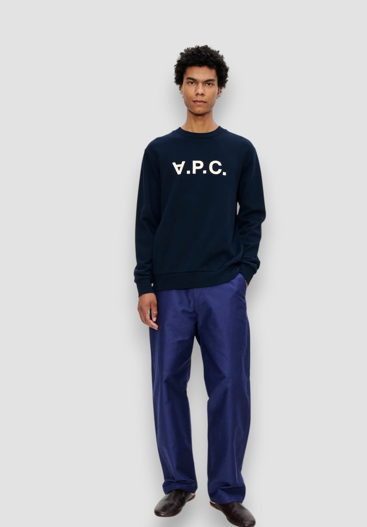 A.P.C. sweat standard navy