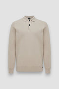 Genti button polo beige