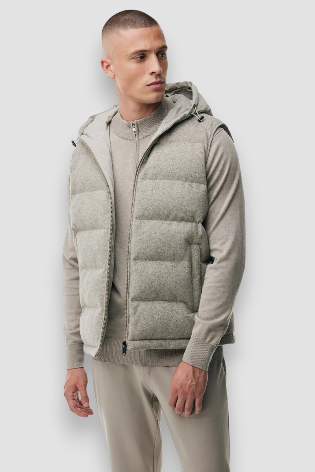 Genti bodywarmer beige