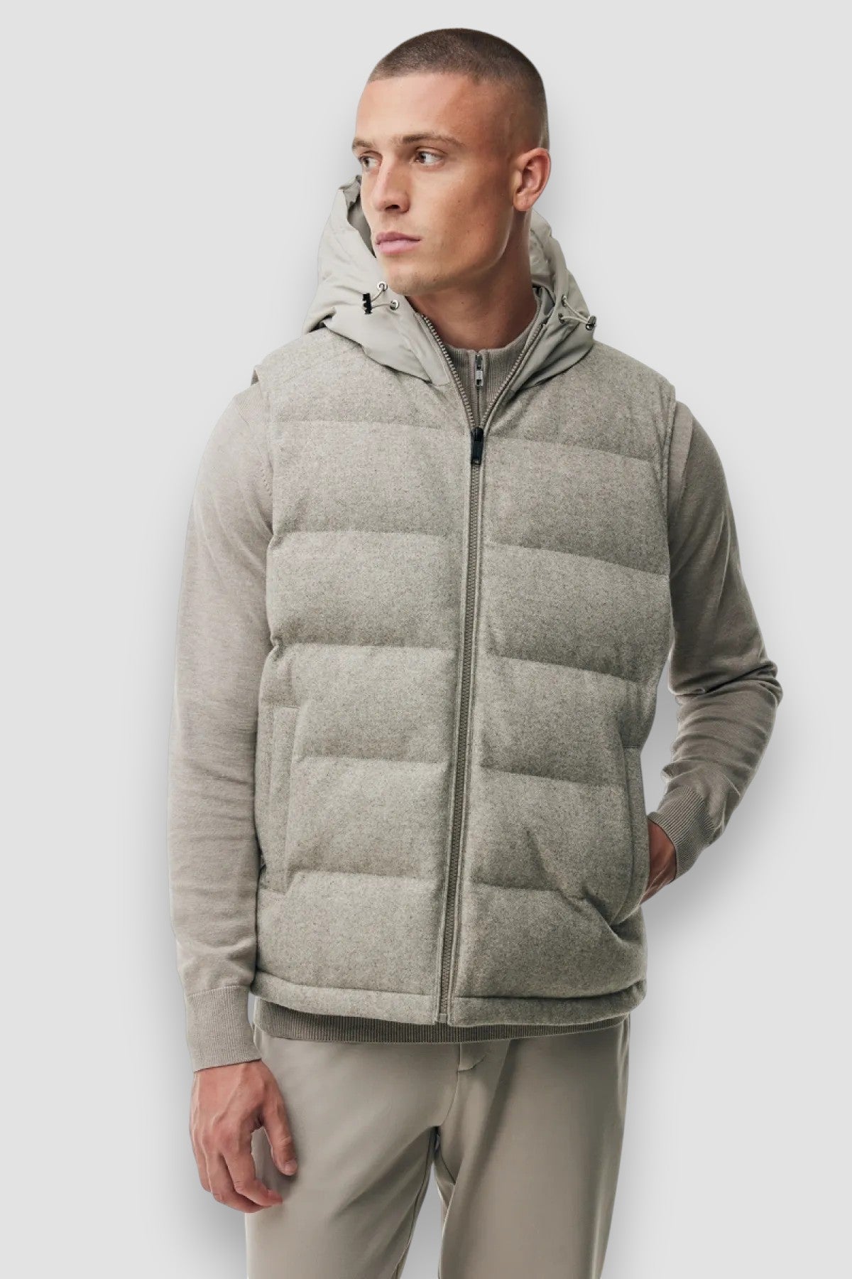 Genti bodywarmer beige