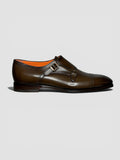Santoni Gespschoen Donkerbruin
