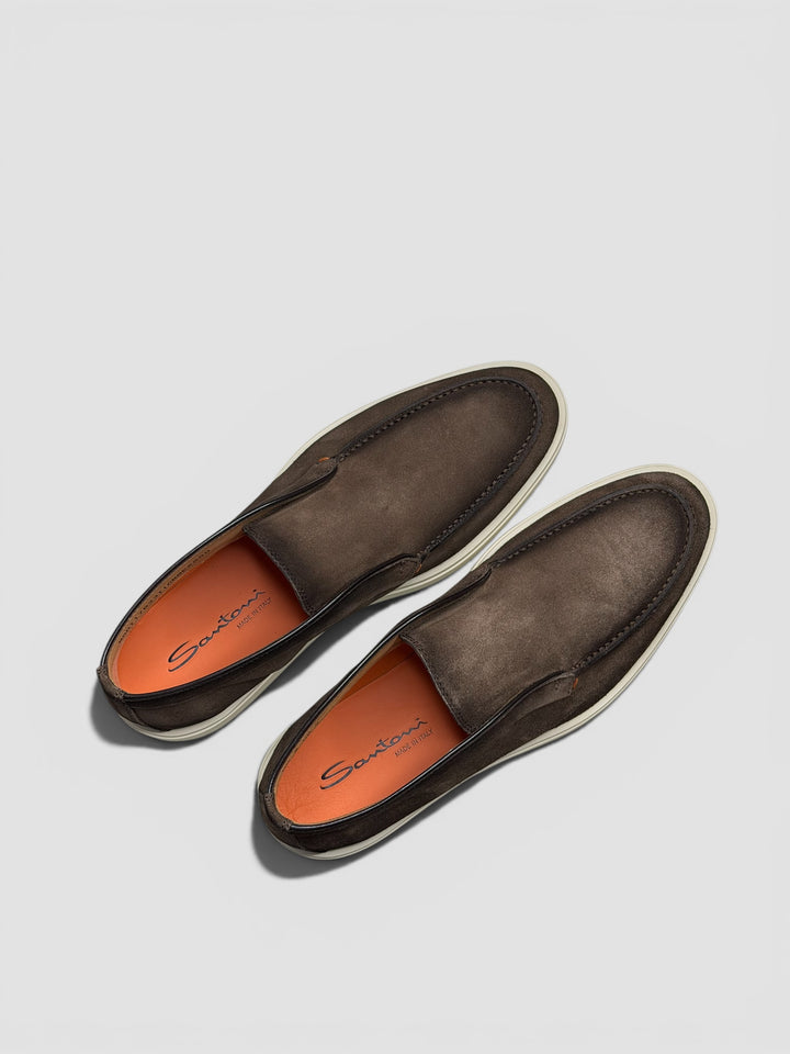 Santoni High Loafer Bruin