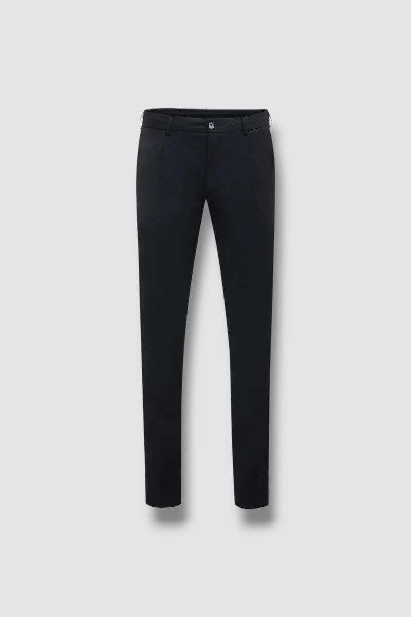 Merino broek Gentiluomo - donkerblauw