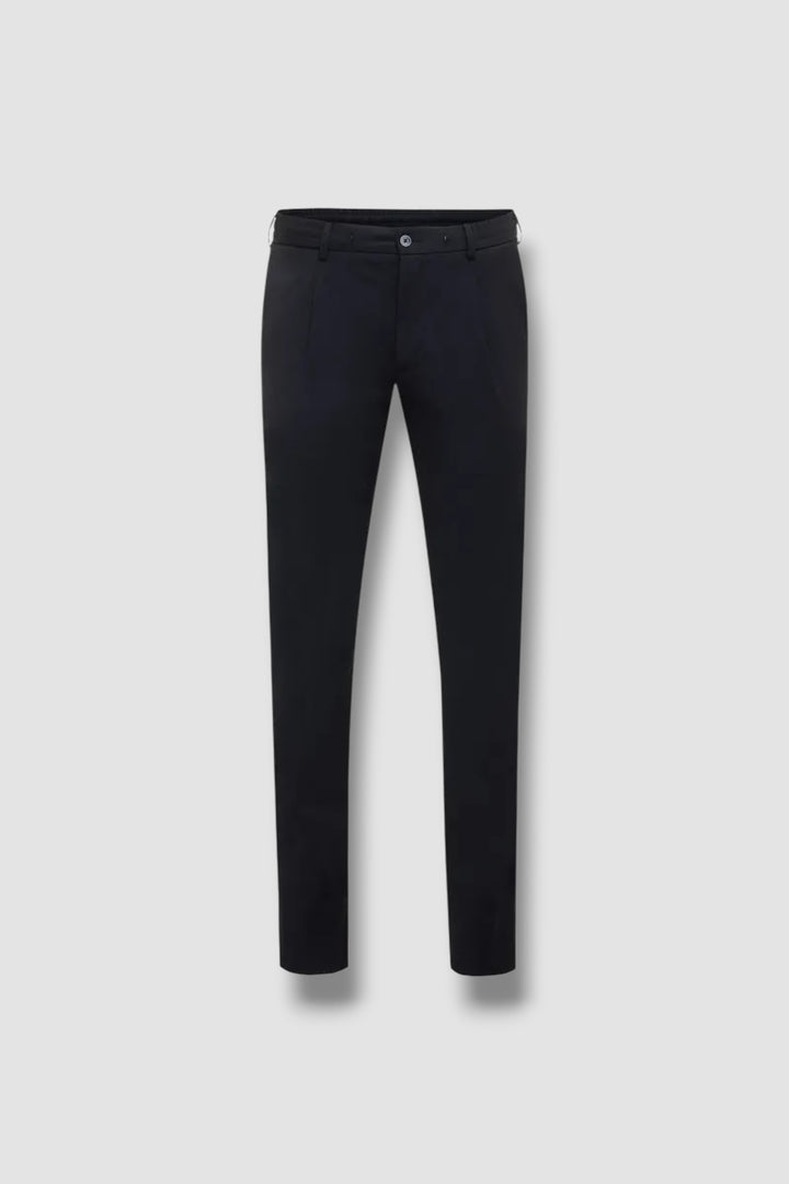 Merino broek Gentiluomo - donkerblauw