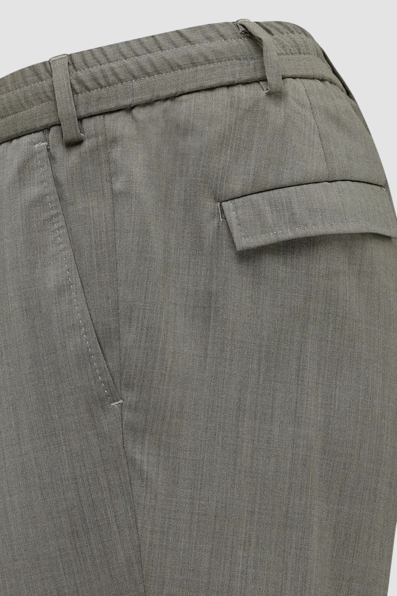 Merino broek Gentiluomo - grijs