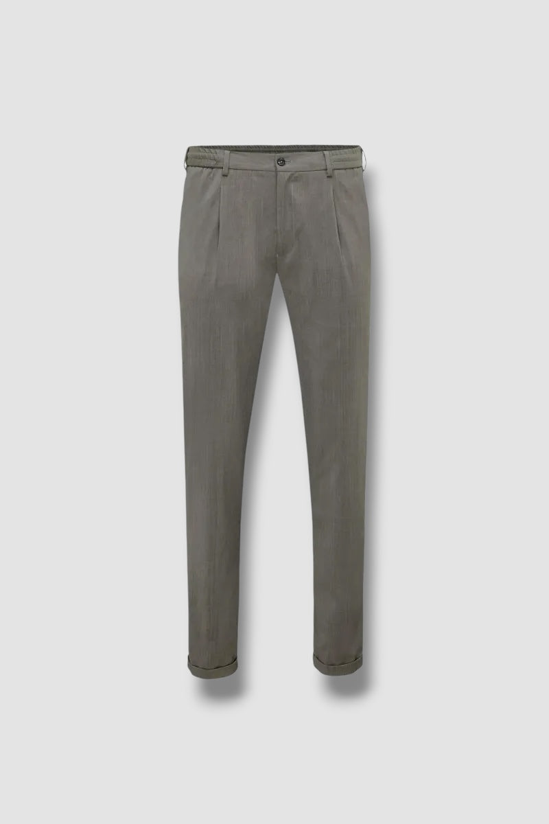 Merino broek Gentiluomo - grijs