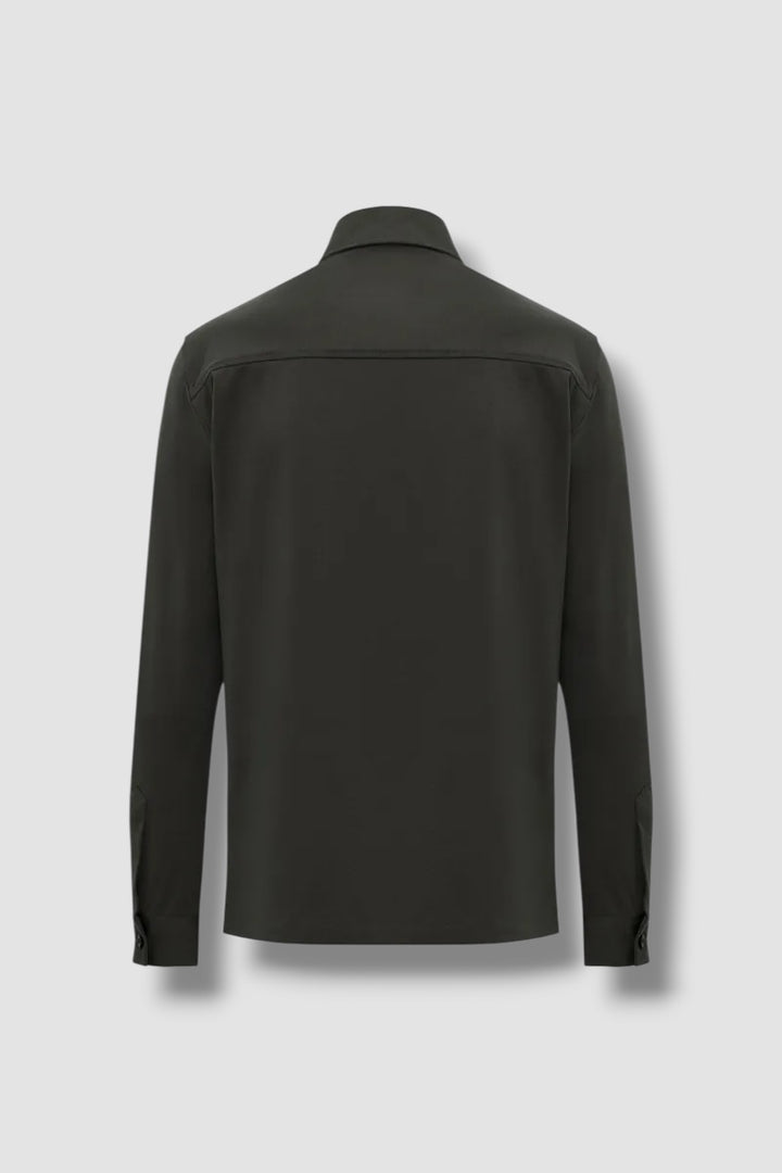 Genti overshirt - donkergroen