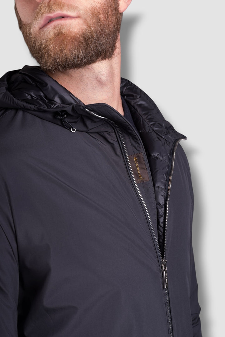 MooRER jacket - donkerblauw