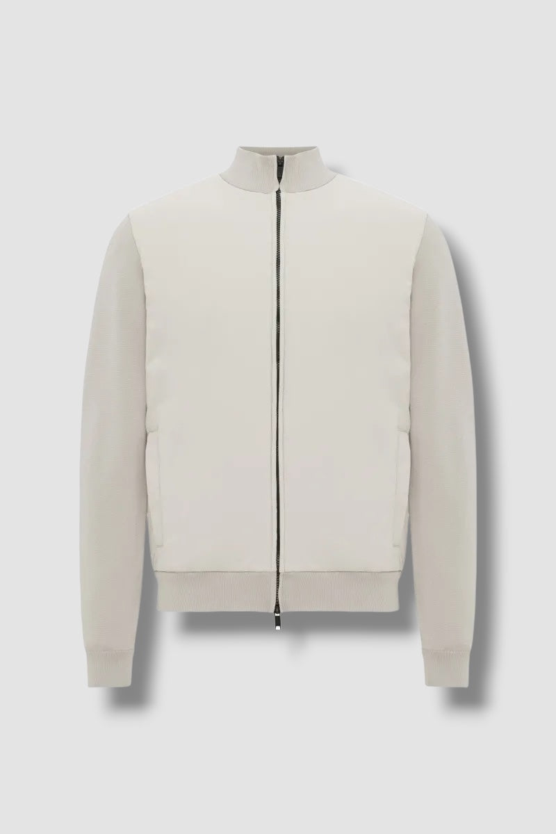 Genti jacket full zip - beige
