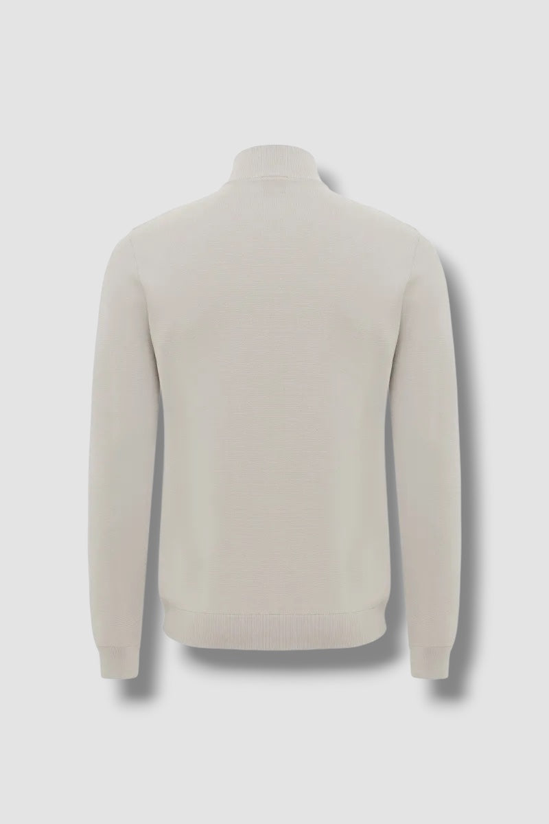 Genti jacket full zip - beige