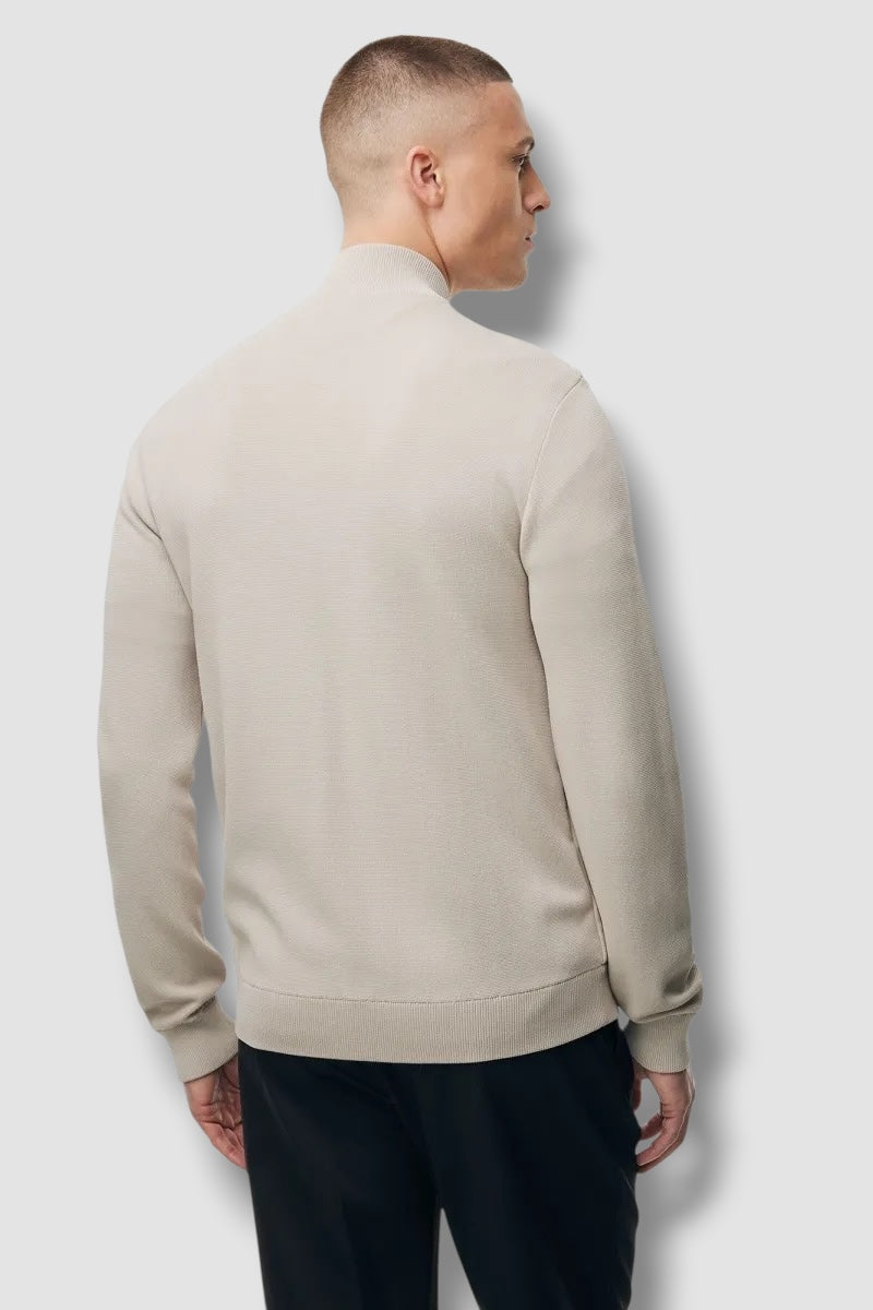 Genti jacket full zip - beige