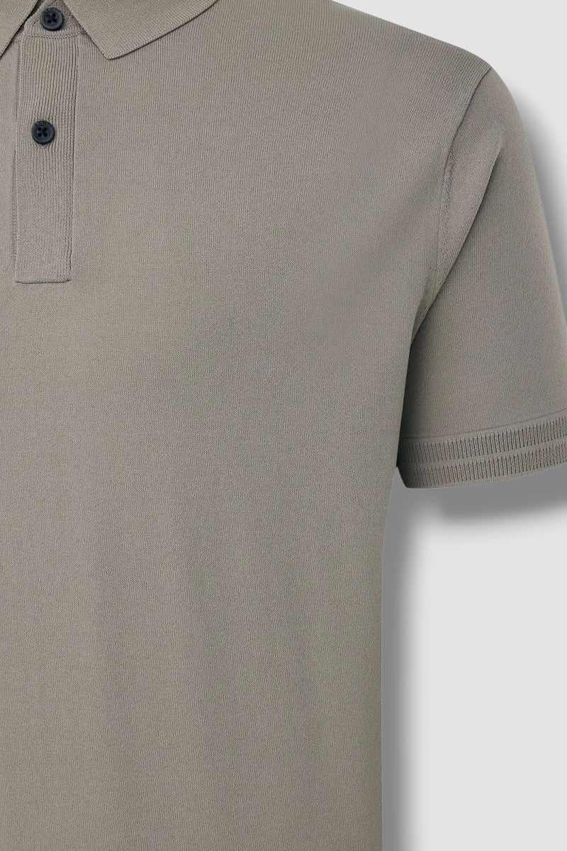 Genti polo - donkergroen