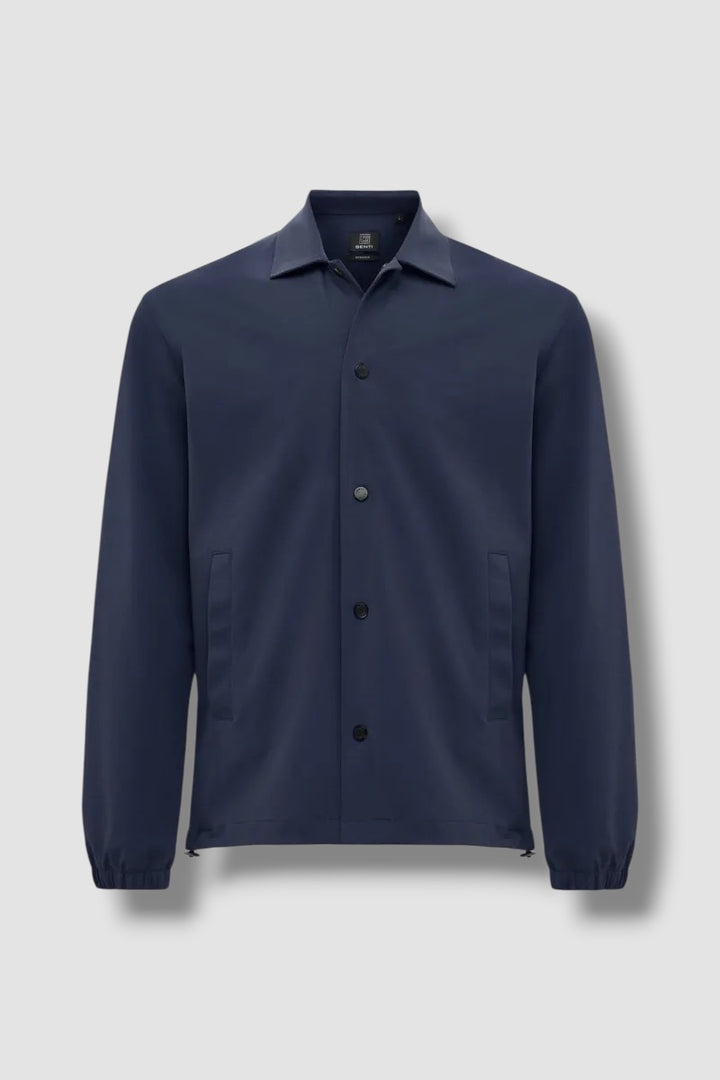 Genti overshirt - donkerblauwe