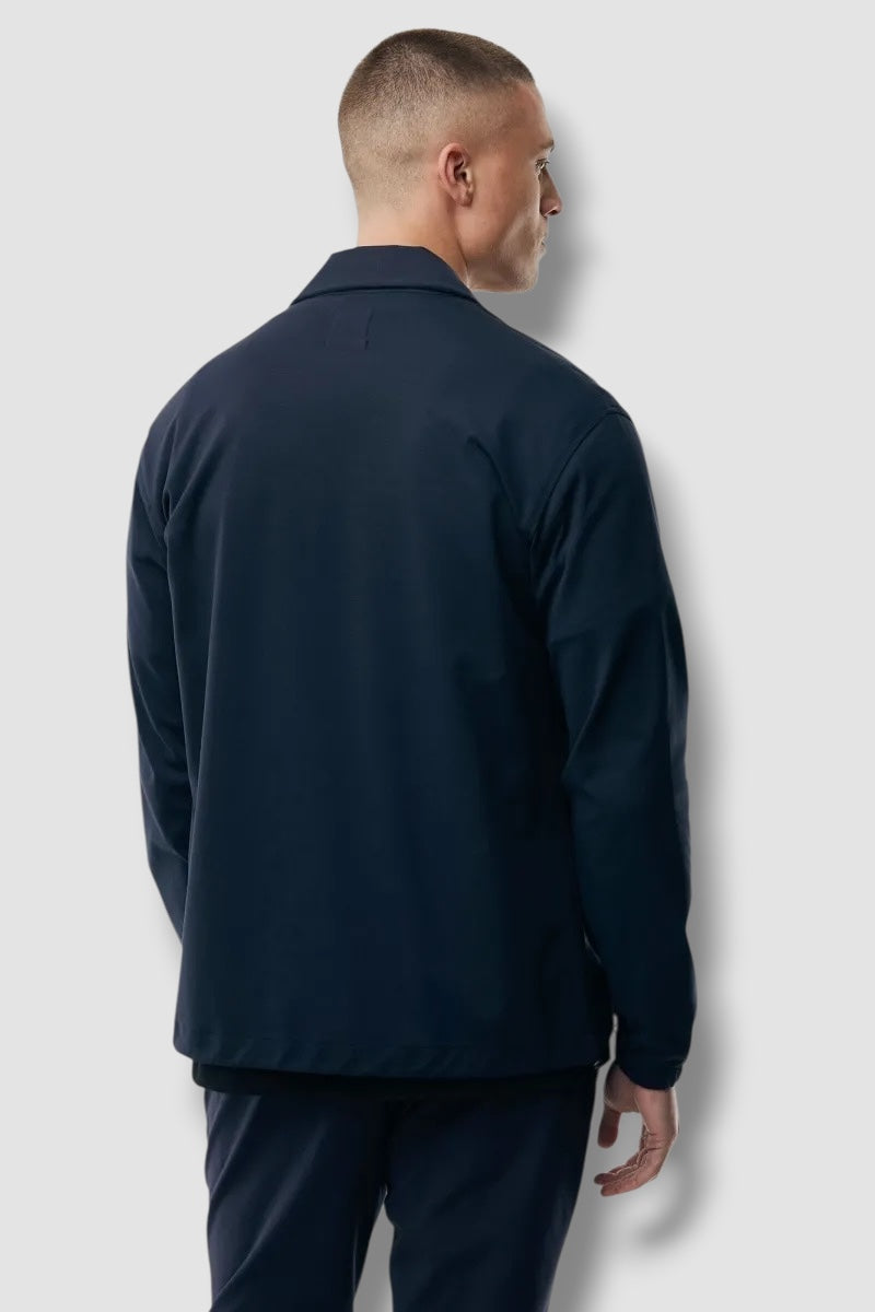 Genti overshirt - donkerblauwe