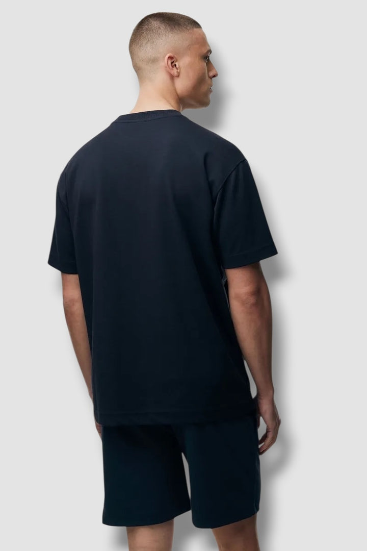 Genti T-Shirt Donkerblauw