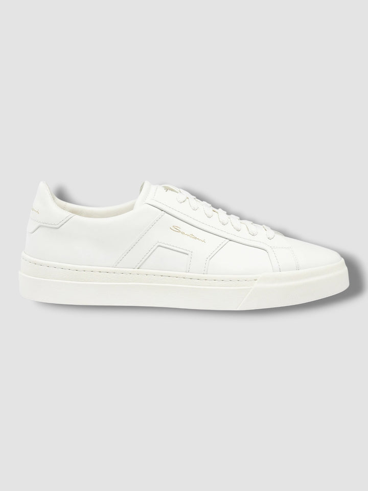 Santoni Leather Sneaker