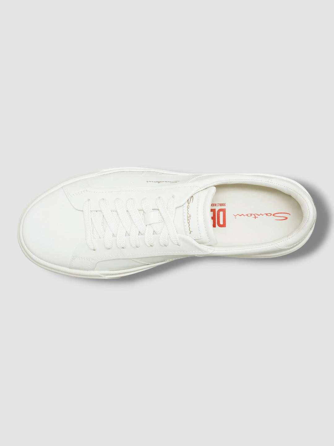 Santoni Leather Sneaker