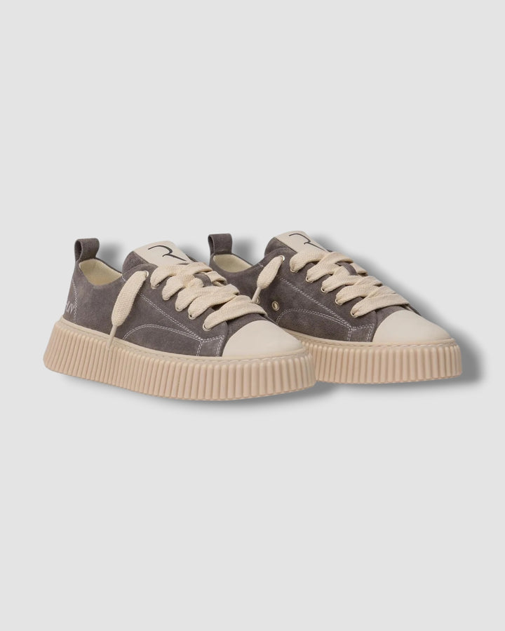 Rhun Sneakers Suede Grijs