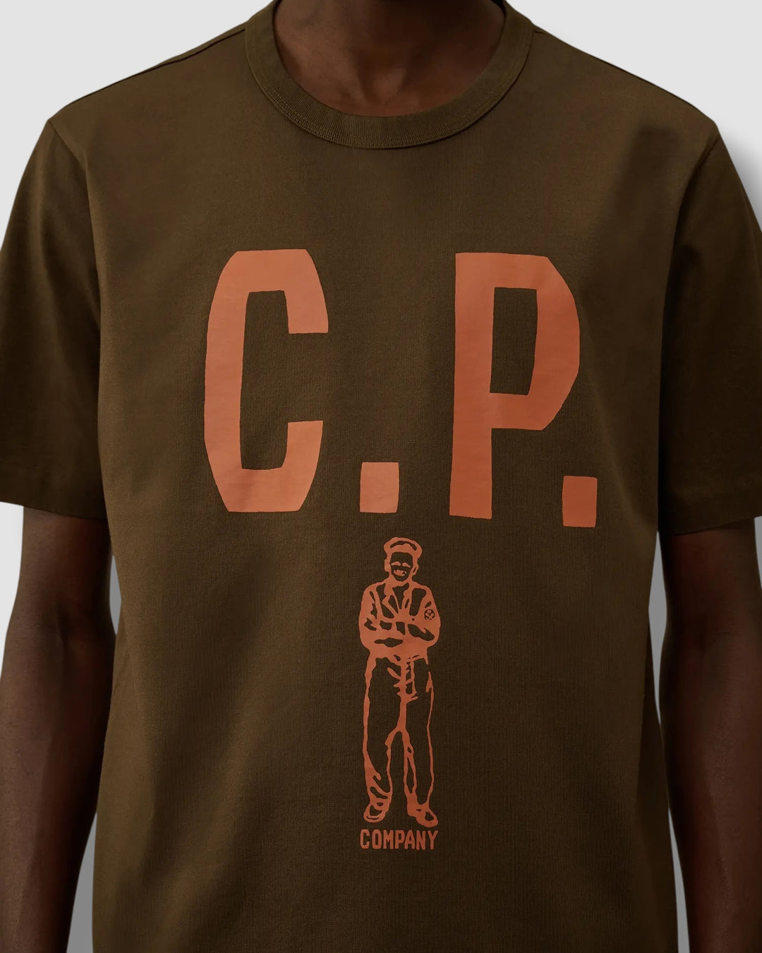 C.P. Company T-Shirt Donkergroen