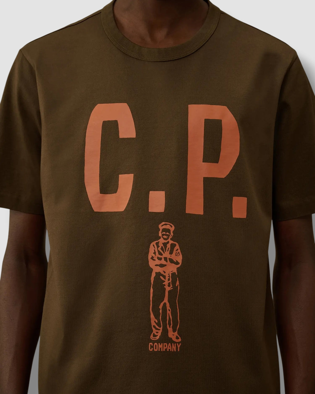 C.P. Company T-Shirt Donkergroen