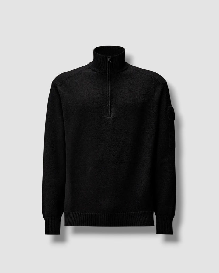 C.P. Company Zip Sweater Zwart