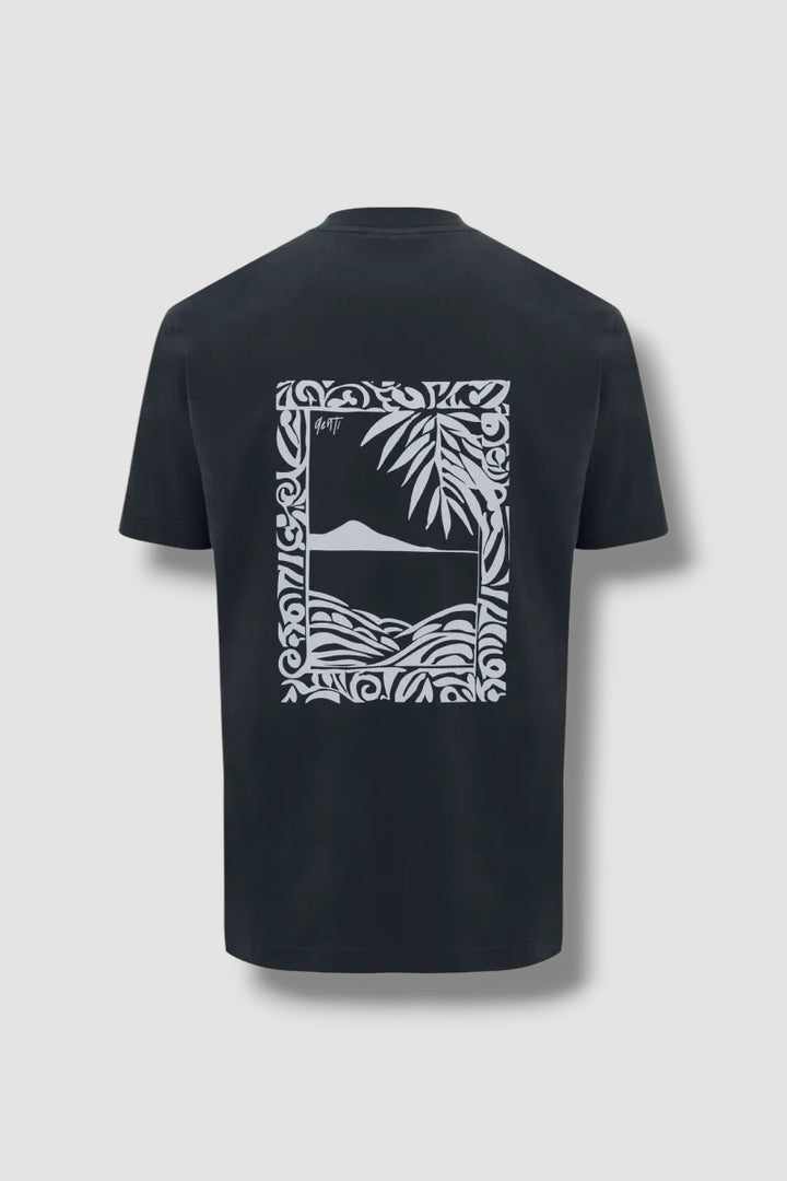 Genti T-Shirt Donkergrijs