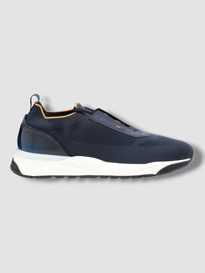 Santoni Sneaker Donkerblauw