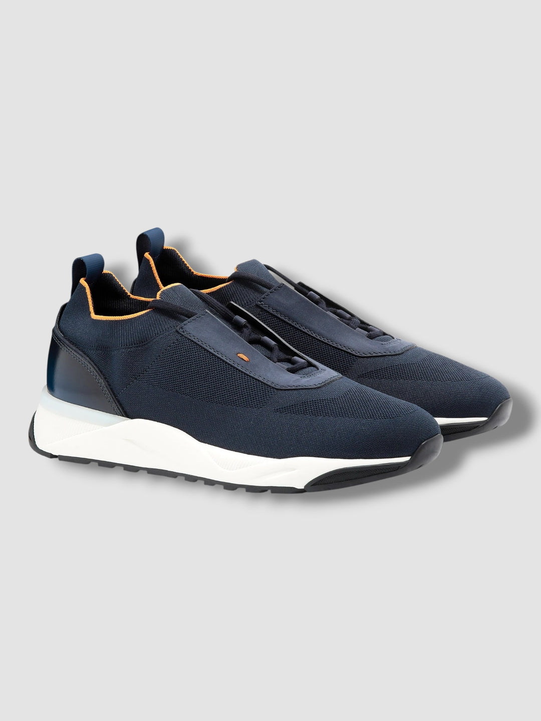 Santoni Sneaker Donkerblauw