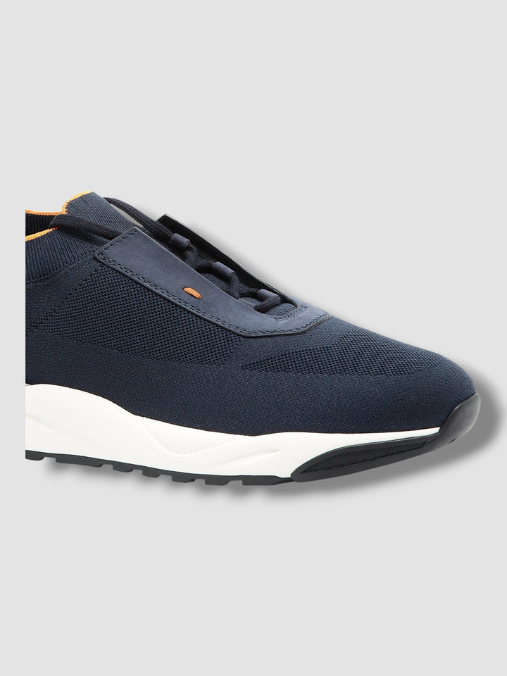 Santoni Sneaker Donkerblauw