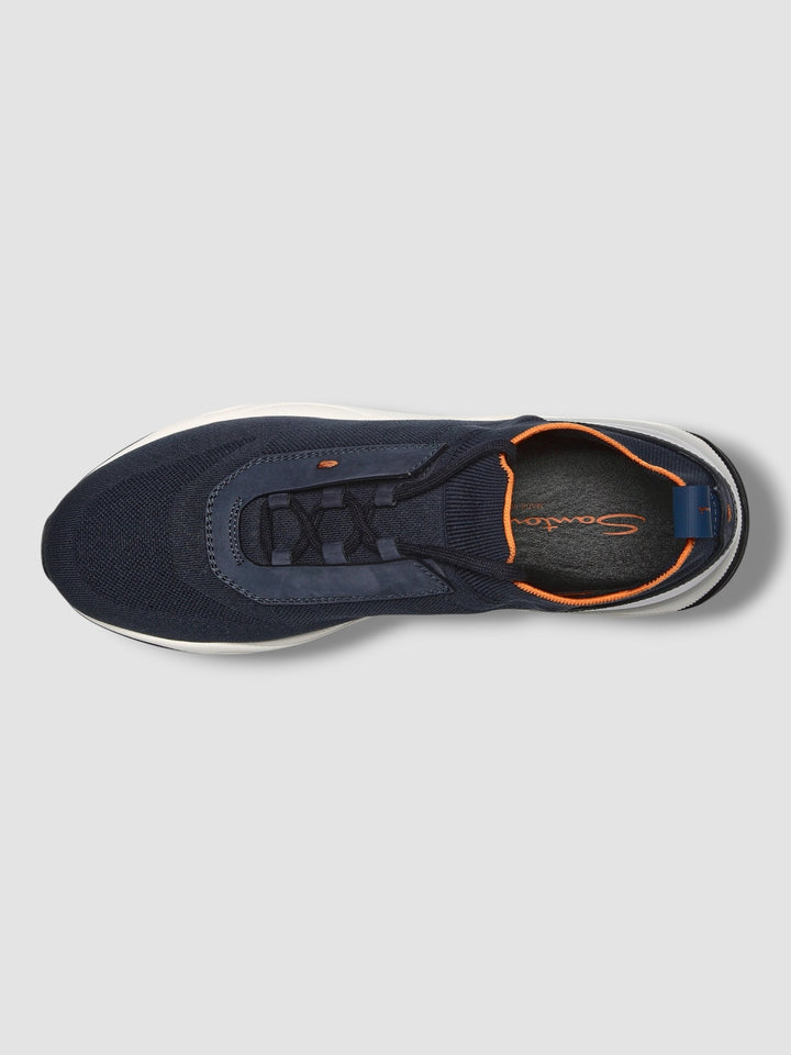 Santoni Sneaker Donkerblauw