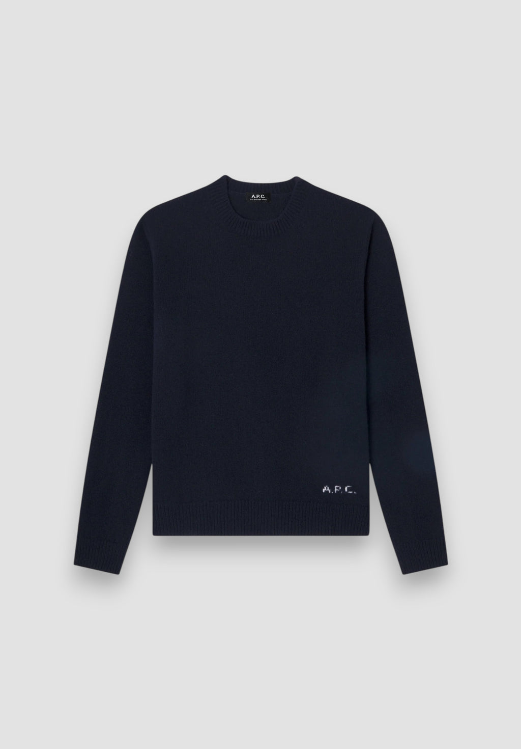 A.P.C. Gebreide Trui Met Ronde Hals
