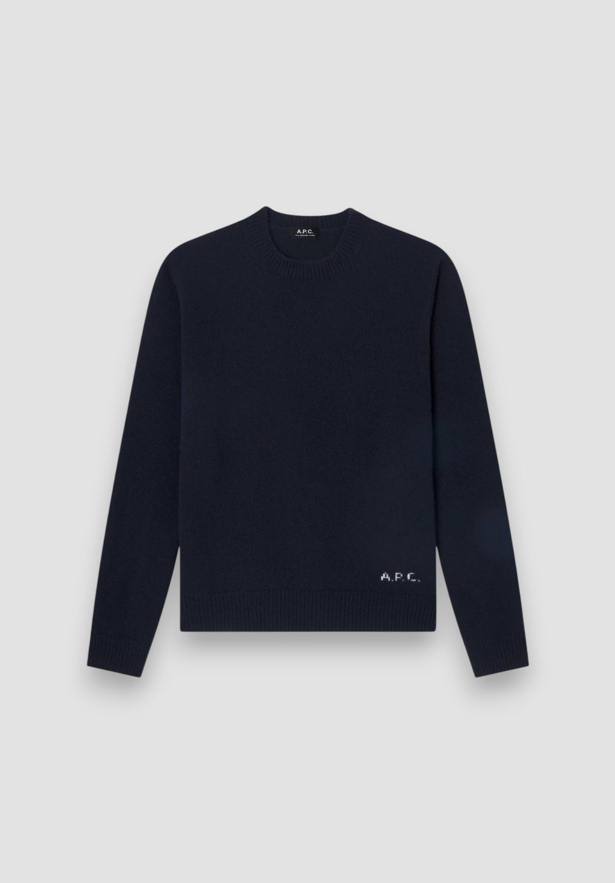 A.P.C. Gebreide Trui Met Ronde Hals