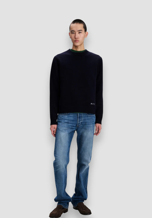 A.P.C. Gebreide Trui Met Ronde Hals