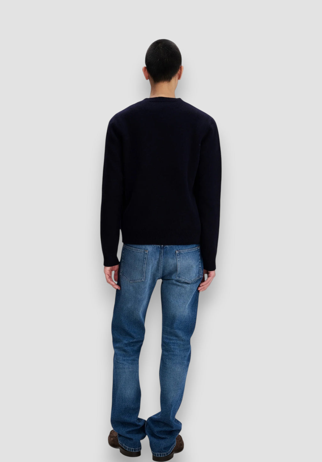 A.P.C. Gebreide Trui Met Ronde Hals